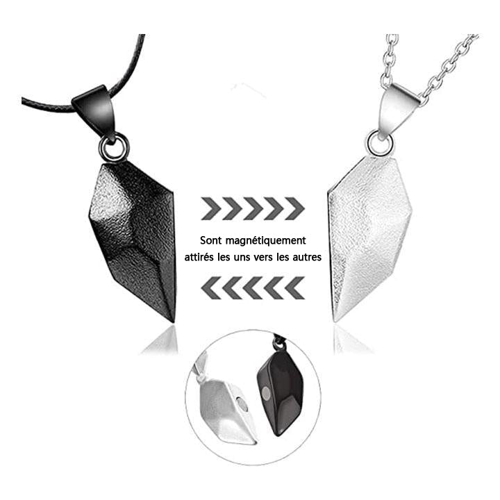 Collier Assorti Couple Cœur Amour