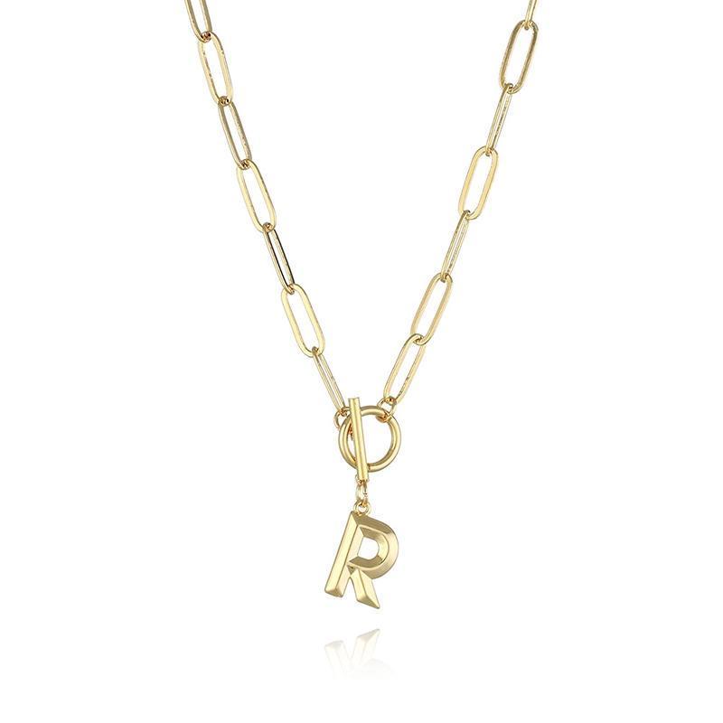 Collier Pendentif avec Lettre