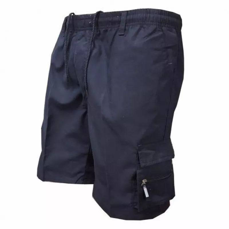 Short cargo sportif décontracté pour hommes avec plusieurs poches