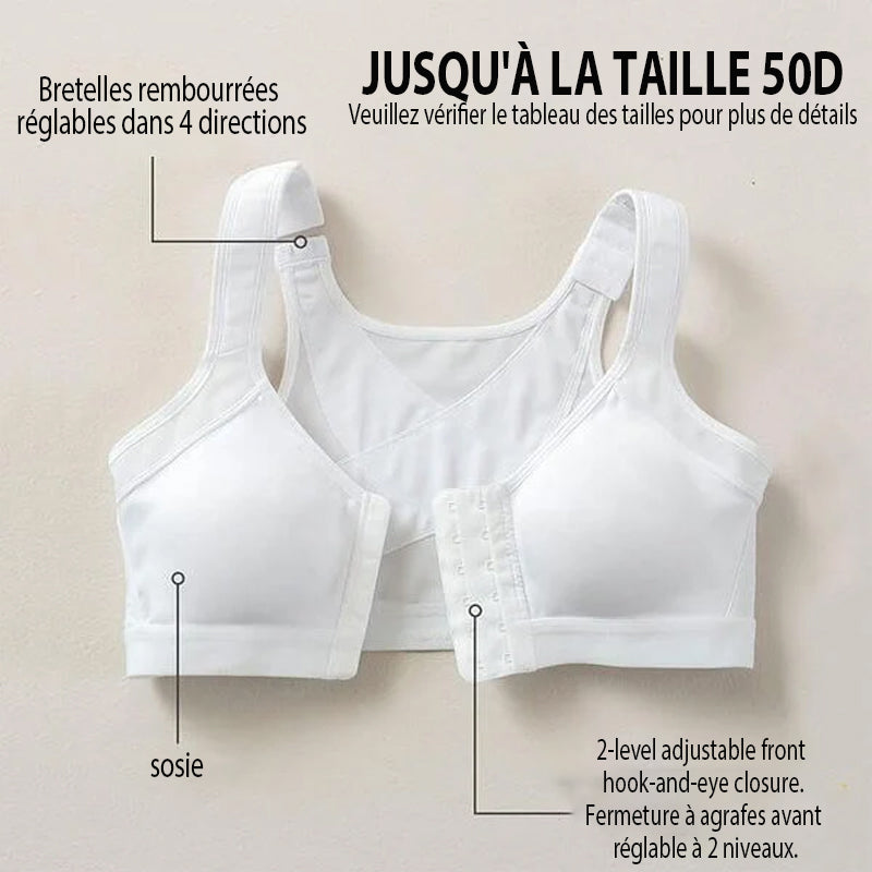 Soutien-gorge Multifonctionnel à Soutien de Poitrine Réglable sans Armature