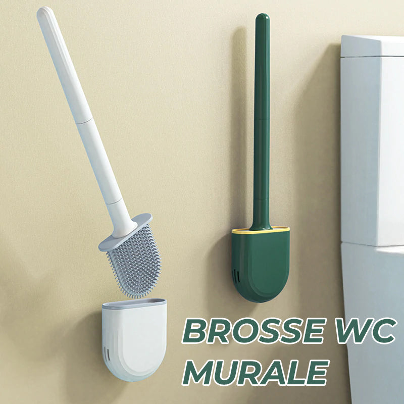 Brosse de toilette murale