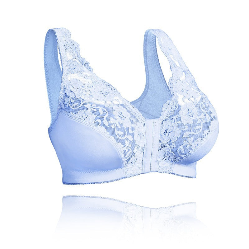 Soutien-Gorge Dentelle Grande Taille Sans Anneau Acier